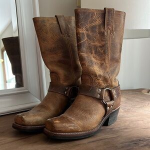 Frye Boots - Tan Harness 12R Women’s